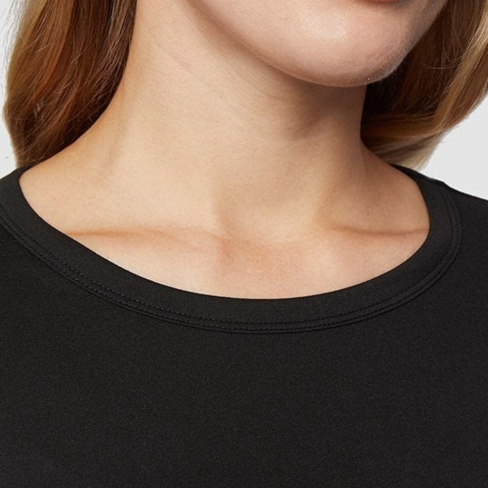 NWT 32 Degrees Thermal Heat Womens Top XL Black - Picture 5 of 5
